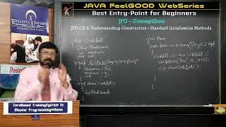 44  : JFG-CZ-04 :  Understanding Constructors - Standard Initialization Methods