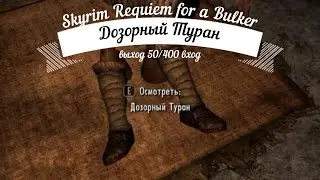 Дозорный Туран / Skyrim Requiem 50/400 / Breaker