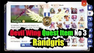 Ragnarok M Eternal Love Devil Wing Quest Item No 3 Randgris