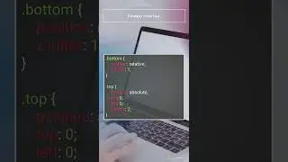 CSS - How to overlay one image on top of another 