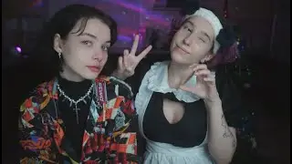 (не)коглай и какая-то девочка ловят трипофобию в гриме