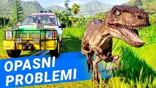 Dinosaur NAPAO LJUDE u mom Jurassic Parku! // Jurassic World Evolution 2 (Chaos Theory) // EP2