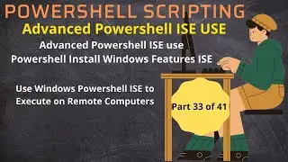 Install PowerShell ISE Using PowerShell