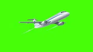 Airplane flying green screen effect video | green screen video | green screen effects