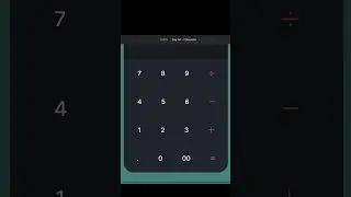 Figma UI UX Design Tutorial | Calculator App | Shorts