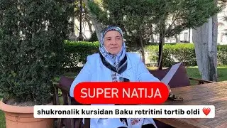 Shukronalik kursidan Bakuni tortib olgan o’quvchi