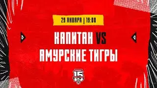 29.01.2024. ХК «Капитан» – «Амурские Тигры» | (OLIMPBET МХЛ 23/24) – Прямая трансляция