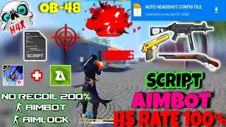 Free Fire Auto Headshot Config File🎯🌠 Macro Aimbot + No Recoil Regedit ‼️ Antiban VIP Script 👽