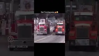 Semi truck drag racing #semitrucks #dragrace #getthisviral