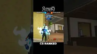 1vs4 🗿🍷 Clutch In CS Ranked 🖥 #shortsfeeds #nxt #tgrnrz #gtkyb #freefire #girls #tondegamer