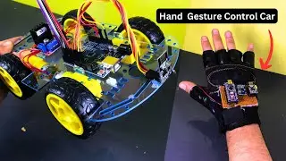 Control Robot With The Wave Of Your Hand! | Gesture Control Car
