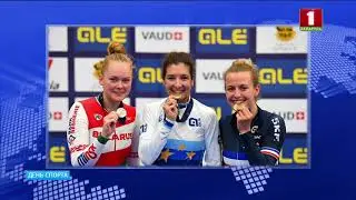 Оксана Соловьева - серебряный призёр молодёжного чемпионата Европы по велоспорту на треке