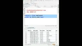 SQL Order By Tutorials