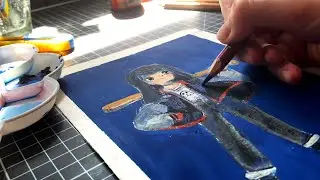 draw with me ☼ gouache