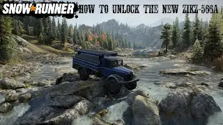 SnowRunner Phase 9 New Update/DLC How To Get The ZikZ 566A PTS Gameplay Guide Walk Through Tutorial