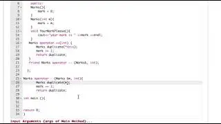 Overloading Increment and Decrement Operators in Postfix form - Computer Aided Analysis