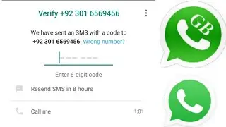 How to fix WhatsApp verification code problem solved?GBWhatsapp verify code not receive problem 2021