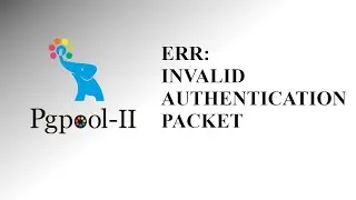 [PGPOOL] Error Invalid Auth Packet