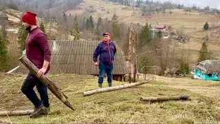 The Simple Life of a Father of Many Children in a Mountain Area