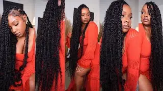 XL Knotless Boho Passion Braids | I’m In Love With My Hair! | ft Bulk Human Hair From Eayon Hair