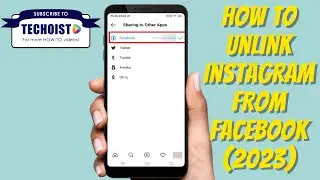 How To Unlink Instagram From Facebook ✅