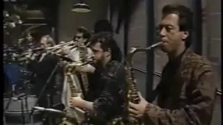 Tower of Power Horns on Letterman, November 11, 1987