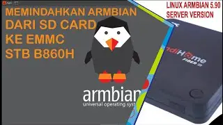 Memindahkan ARMBIAN dari SDCARD ke EMMC | Cara mining verus coin dengan STB B860H