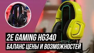 2E Gaming HG340 7.1: обзор ИГРОВЫХ наушников. Баланс цены и возможностей