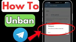How to fix This number is banned in Telegram | how to unban telegram number