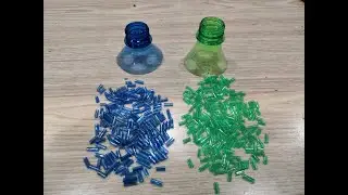 БИСЕР ИЗ ПЛАСТИКОВЫХ БУТЫЛОК