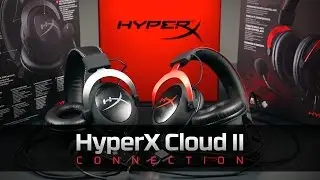 Как подлючить  HyperX Cloud II