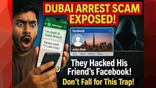दुबई में गिरफ्तारी का झांसा! भारत में लाखों की साइबर ठगी |  Facebook और WhatsApp से फैला जाल #ai
