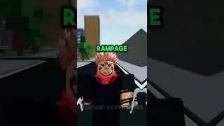 Sung Jin Woo's New Special Move (Roblox Realm Rampage) #shorts