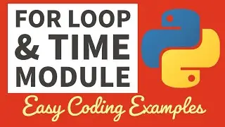 Python FOR LOOP - Function & Exit Array Beginners CODE Example 2022