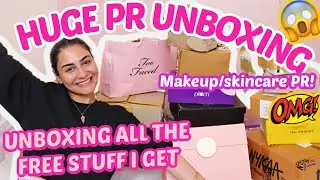 *HUGE* PR PACKAGE UNBOXING | (WHAT I DO WITH ALL THE FREE STUFF)SIMMY GORAYA