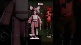 Hyper-Style FNAF 1 Models Vs Original