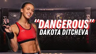 Dangerous Dakota Ditcheva - 14-0 Knockout Artist & 2024 Female Fighter of the Year! | ENTIRE CAREER