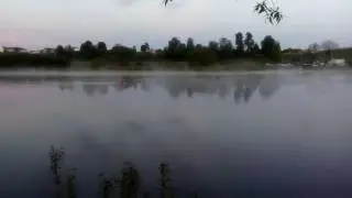 Бобруйск, утро на речке