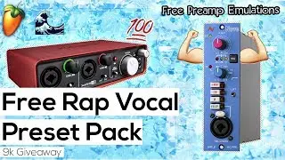 Free FL Studio Vocal Presets (Analog Preamp Emulations For Warm Vocals)🌊