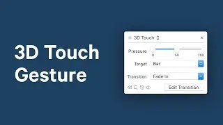 Flinto's 3D Touch Gesture