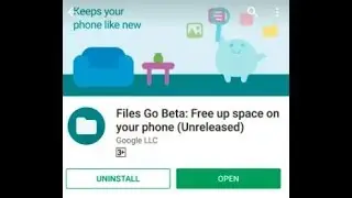Google File manager -  "Files Go beta"