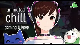 D.Va's bedroom 🎮 lofi animated chill