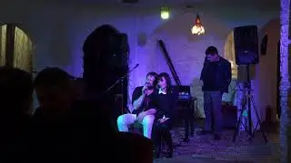 Виталий Мирный и Альбина Камалова. Квартирник Тимура Камалова 07/01/18
