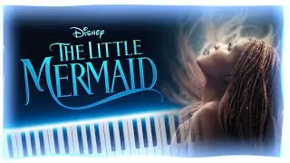 The Little Mermaid (2023) - Kiss the Girl (Piano Tutorial + Sheet Music) [lofi]