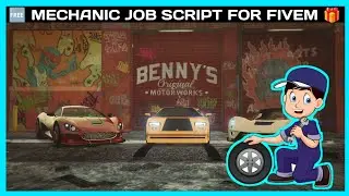 MECHANIC JOB 🤯 *FREE* | FiveM Roleplay Scripts | FiveM Tutorial 2023 | MJ DEVELOPMENT