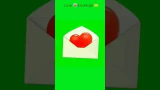 Love Envelope Opening Animation video 