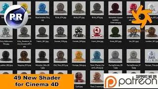 .:: 49 NEW SHADER FOR CINEMA 4D ::.