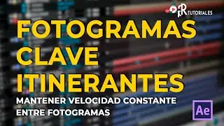 Fotogramas clave itinerantes en After Effects - Tutoriales de After Effects en español