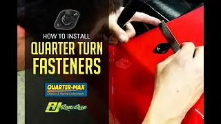 How to Install Quarter Turn Fasteners
