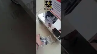 Автоматическая машина упаковки штучных товаров в пакет (поштучный счетчик /упаковка по количеству)